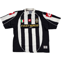 2002-03 Juventus Thuis Shirt - 9/10 - (XL) - Oldschool Voetbalshirts