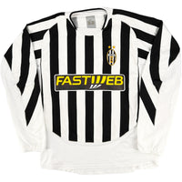 2003-04 Juventus Thuis Shirt Davids