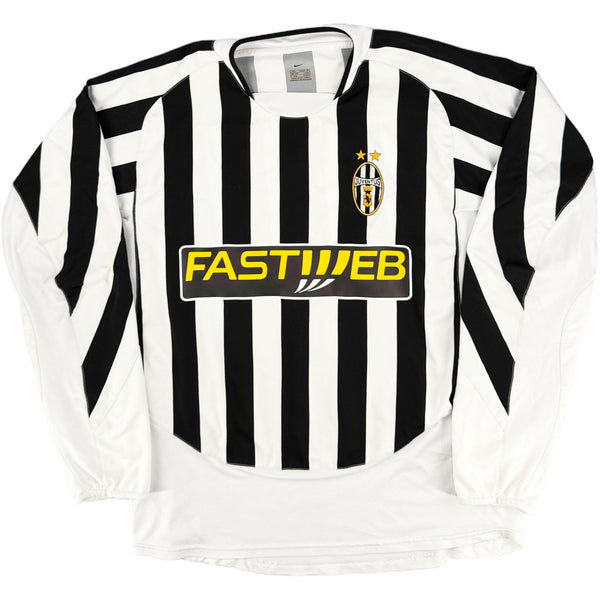 2003-04 Juventus Thuis Shirt Davids - Oldschool Voetbalshirts