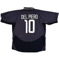 2003-04 Juventus Derde Shirt Del Piero - Oldschool Voetbalshirts