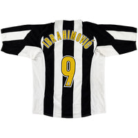 2004-05 Juventus Thuis Shirt Ibrahimovic - Oldschool Voetbalshirts