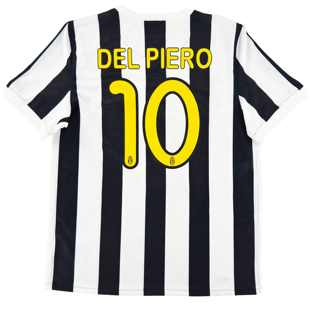 2009-10 Juventus Thuis Shirt Del Piero - Oldschool Voetbalshirts