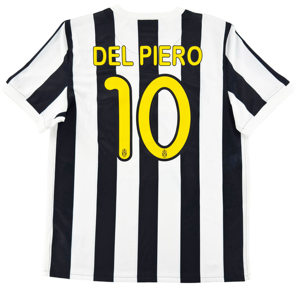 2009-10 Juventus Thuis Shirt Del Piero - Oldschool Voetbalshirts