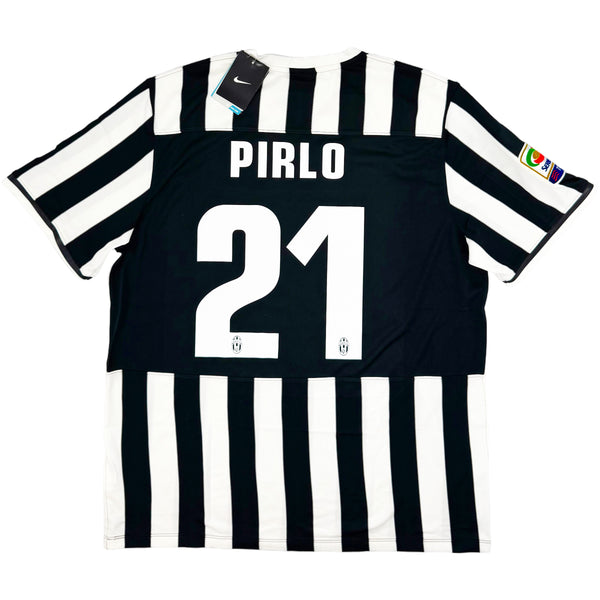 2013-14 Juventus Thuis Shirt Pirlo - Oldschool Voetbalshirts