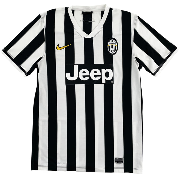 2013-14 Juventus Thuis Shirt Tevez - Oldschool Voetbalshirts