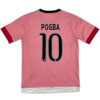 2015-16 Juventus Uit Shirt Pogba #10 - 9/10 - (S) - Oldschool Voetbalshirts