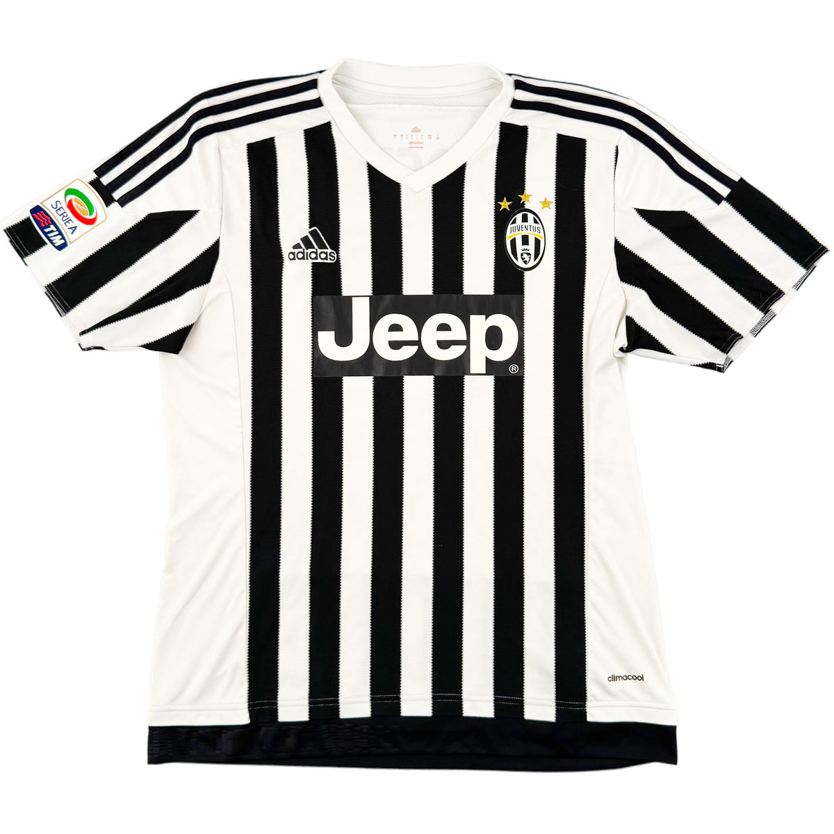 2015-16 Juventus Thuis Shirt Pogba - Oldschool Voetbalshirts
