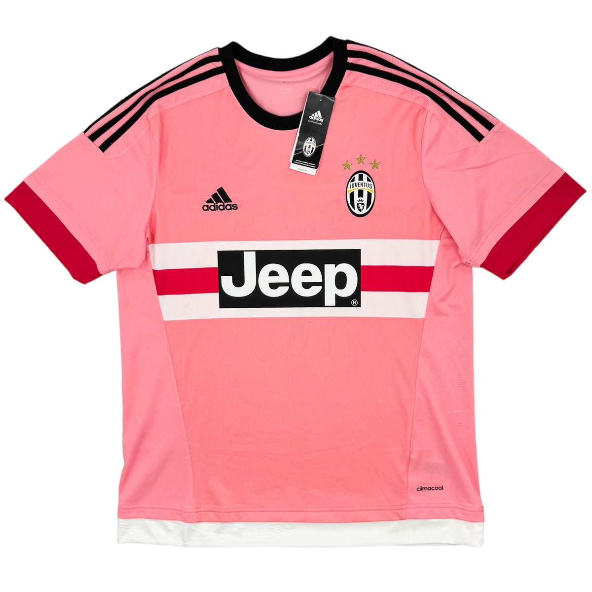 2015-16 Juventus Uit Shirt Pogba - Oldschool Voetbalshirts
