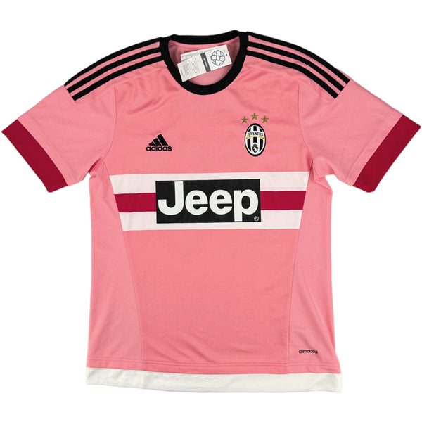 2015-16 Juventus Uit Shirt Pogba - Oldschool Voetbalshirts
