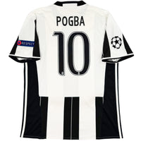 2016-17 Juventus Thuis Shirt Pogba - Oldschool Voetbalshirts