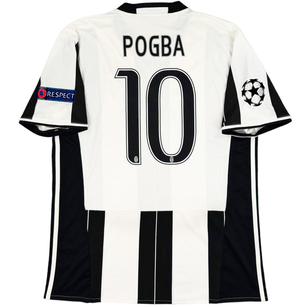2016-17 Juventus Thuis Shirt Pogba - Oldschool Voetbalshirts