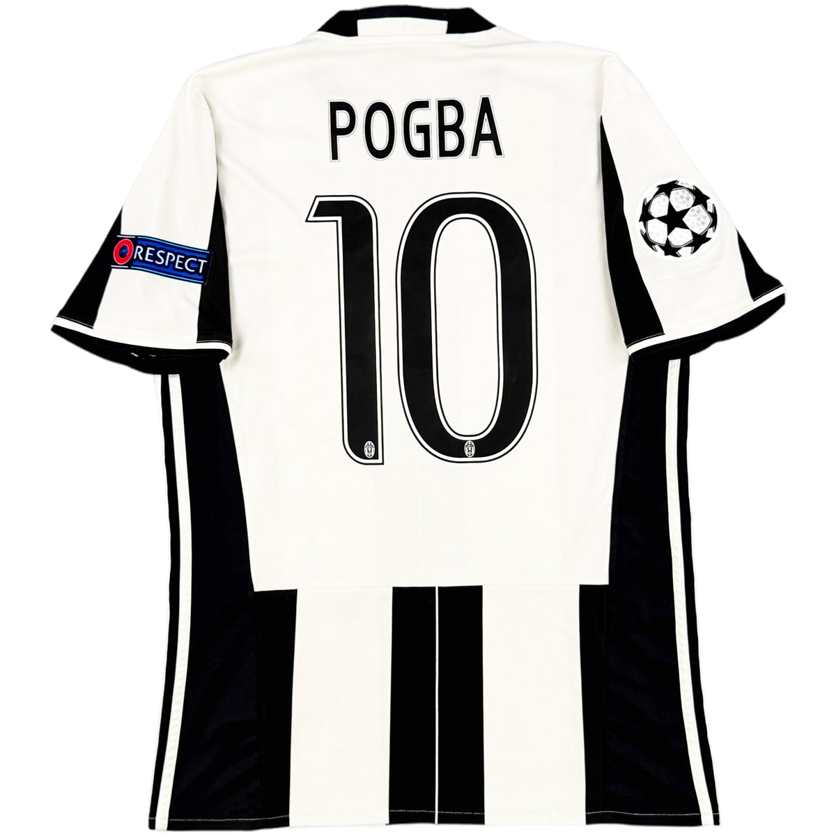 2016-17 Juventus Thuis Shirt Pogba - Oldschool Voetbalshirts