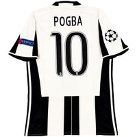 2016-17 Juventus Thuis Shirt Pogba - Oldschool Voetbalshirts