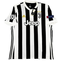 2017-18 Juventus Thuis Shirt Dybala - Oldschool Voetbalshirts