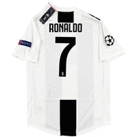 2018-19 Juventus Pro Thuis Shirt Ronaldo - Oldschool Voetbalshirts