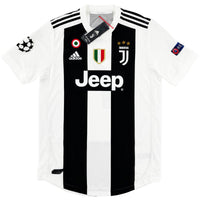 2018-19 Juventus Pro Thuis Shirt Ronaldo - Oldschool Voetbalshirts