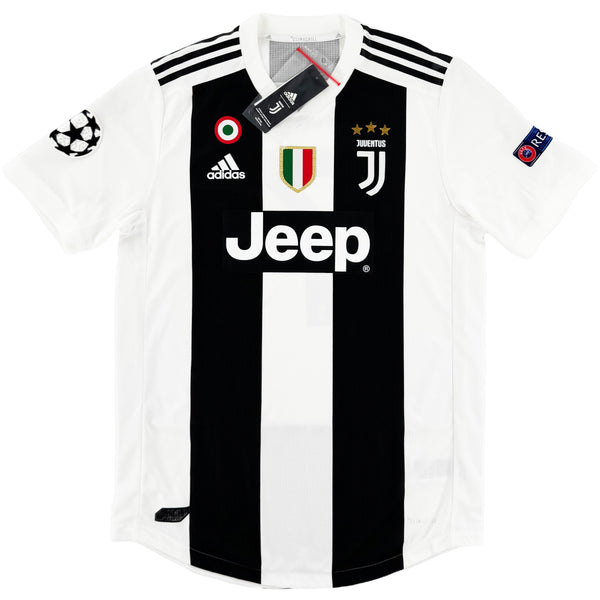 2018-19 Juventus Pro Thuis Shirt Ronaldo - Oldschool Voetbalshirts