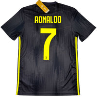 2018-19 Juventus Derde Shirt Ronaldo - Oldschool Voetbalshirts