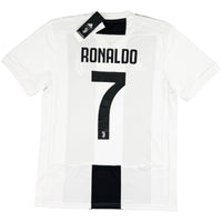 2018-19 Juventus Thuis Shirt Ronaldo - Oldschool Voetbalshirts