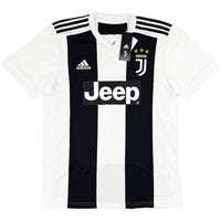 2018-19 Juventus Thuis Shirt Ronaldo - Oldschool Voetbalshirts