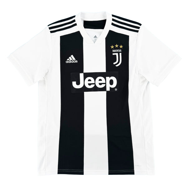 2018-19 Juventus Thuis Shirt - 9/10 - (M) - Oldschool Voetbalshirts
