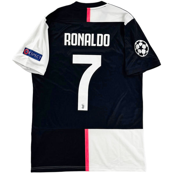 2019-20 Juventus Thuis Shirt Ronaldo - Oldschool Voetbalshirts