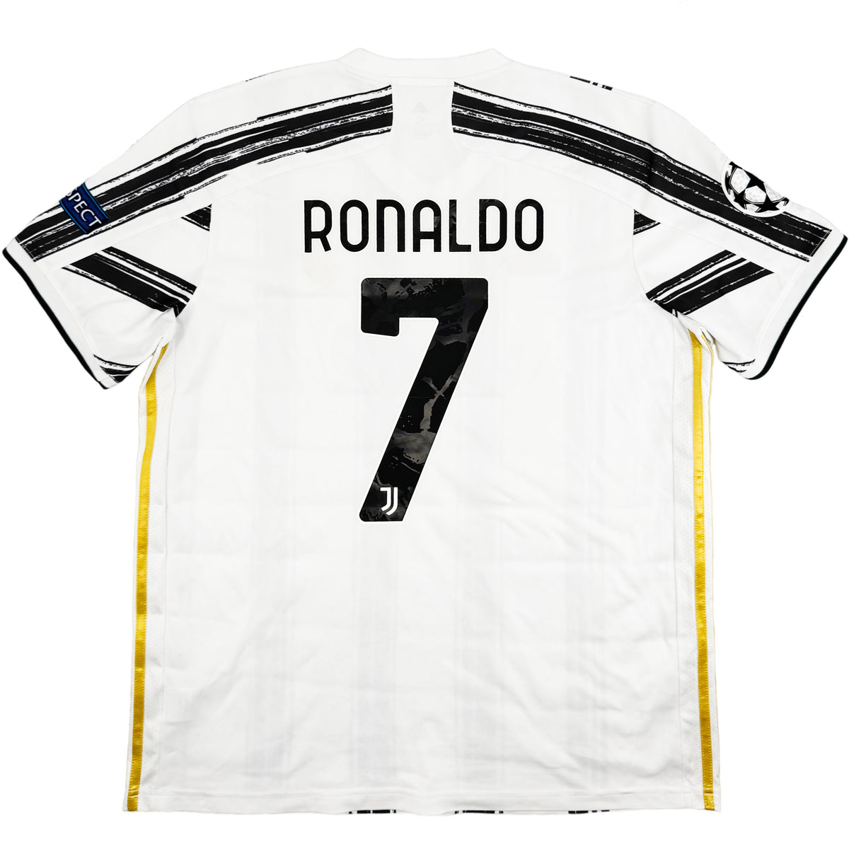 2020-21 Juventus Thuis Shirt Ronaldo - Oldschool Voetbalshirts