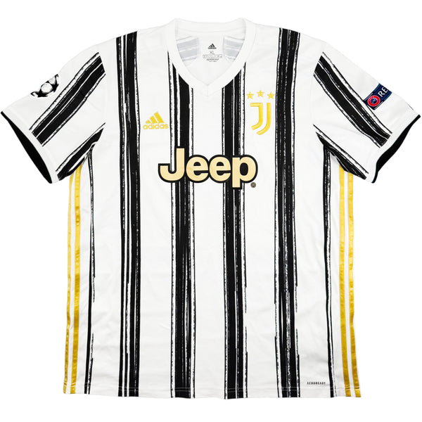 2020-21 Juventus Thuis Shirt Ronaldo - Oldschool Voetbalshirts