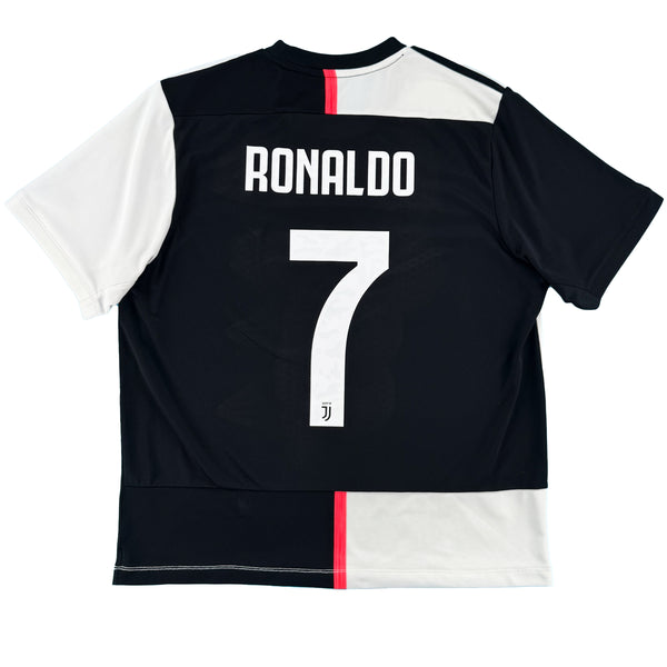 2019-20 Juventus Thuis Shirt Ronaldo - Oldschool Voetbalshirts