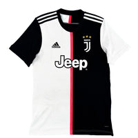 2019-20 Juventus Thuis Shirt Ronaldo #7 - 9/10 - (M) - Oldschool Voetbalshirts