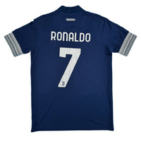 2020-21 Juventus Uit Shirt Ronaldo #7 - 10/10 - (M) - Oldschool Voetbalshirts