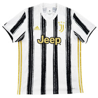 2020-21 Juventus Thuis Shirt Ronaldo #7 - 8/10 - (L) - Oldschool Voetbalshirts