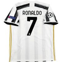 2020-21 Juventus Thuis Shirt Ronaldo #7 - 10/10 - (XL)
