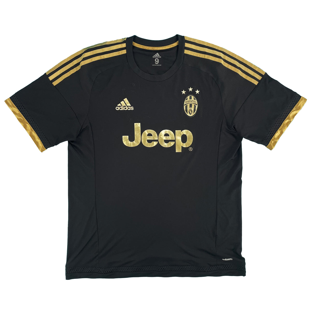 2015-16 Juventus Player Issue Away Shirt Pogba #10 - 7/10 - (L)