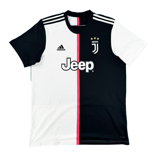 2019-20 Juventus Thuis Shirt Ronaldo #7 - 8/10 - (XL) - Oldschool Voetbalshirts
