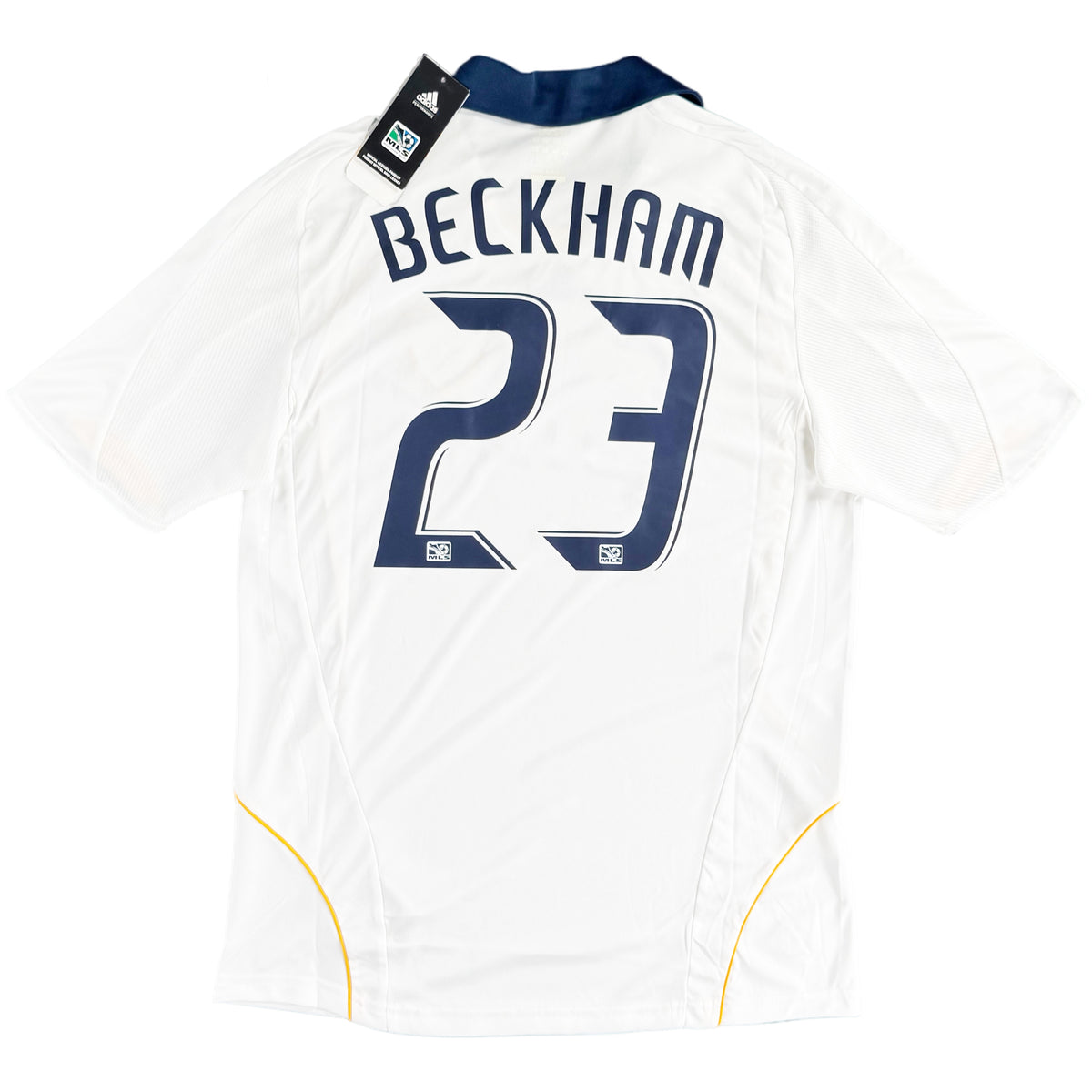 2008-09 LA Galaxy Thuis Shirt Beckham #23 - Nieuw - (M) - Oldschool Voetbalshirts