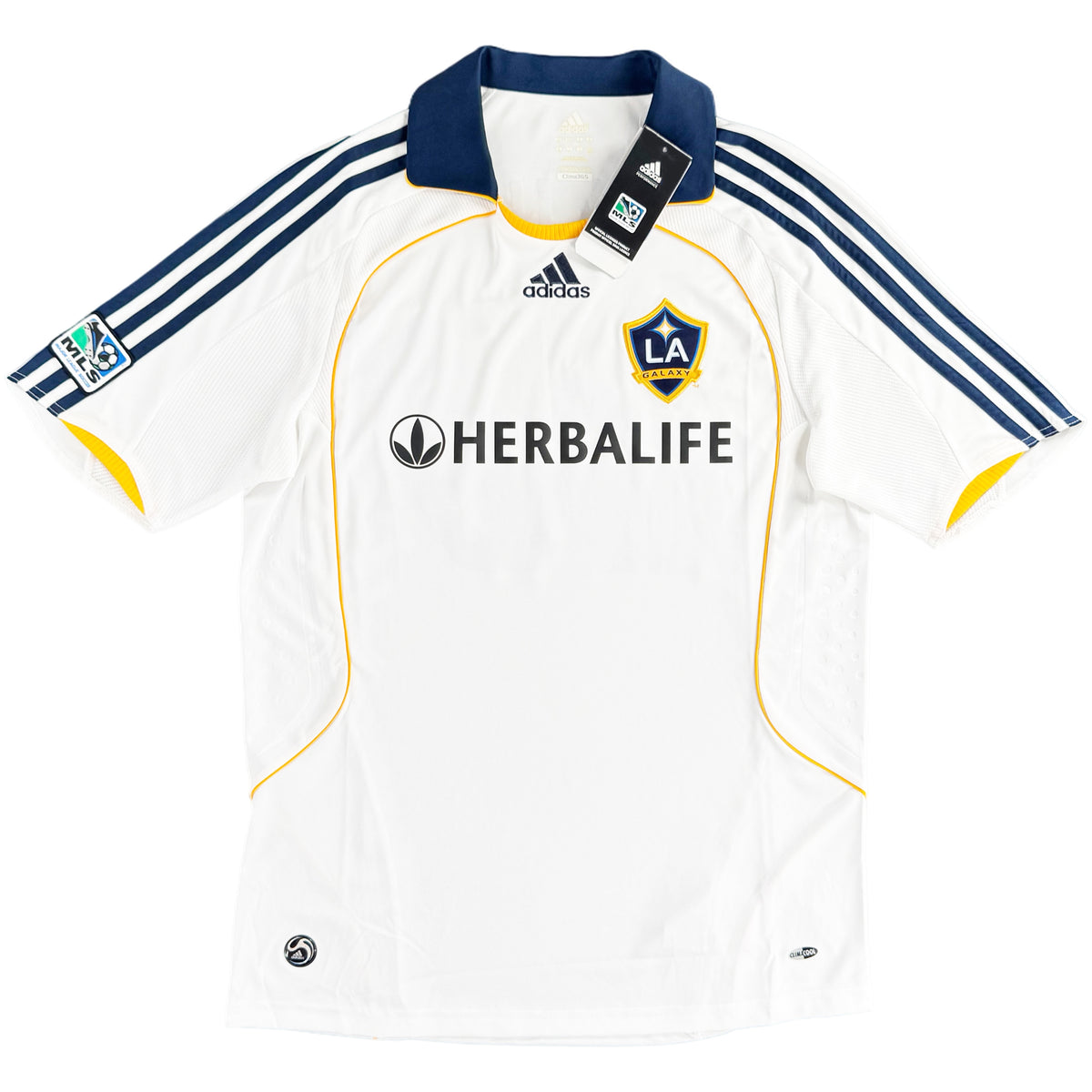 2008-09 LA Galaxy Thuis Shirt Beckham #23 - Nieuw - (M) - Oldschool Voetbalshirts