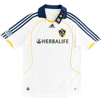 2008-09 LA Galaxy Thuis Shirt Beckham #23 - Nieuw - (M) - Oldschool Voetbalshirts