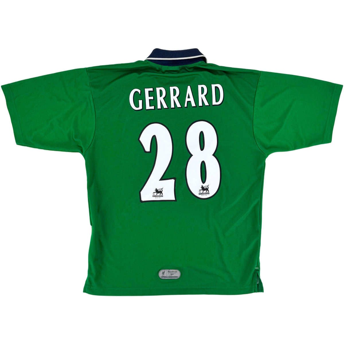 1999-00 Liverpool Uit Shirt Gerrard #28 - 8/10 - (M)