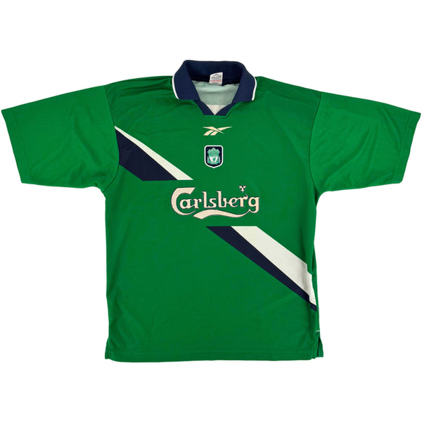 1999-00 Liverpool Uit Shirt Gerrard #28 - 8/10 - (M)