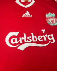 Liverpool - Home Shirt - GERRARD #8 - 2008/10 - Size M - 8/10