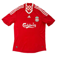 Liverpool - Home Shirt - GERRARD #8 - 2008/10 - Size M - 8/10