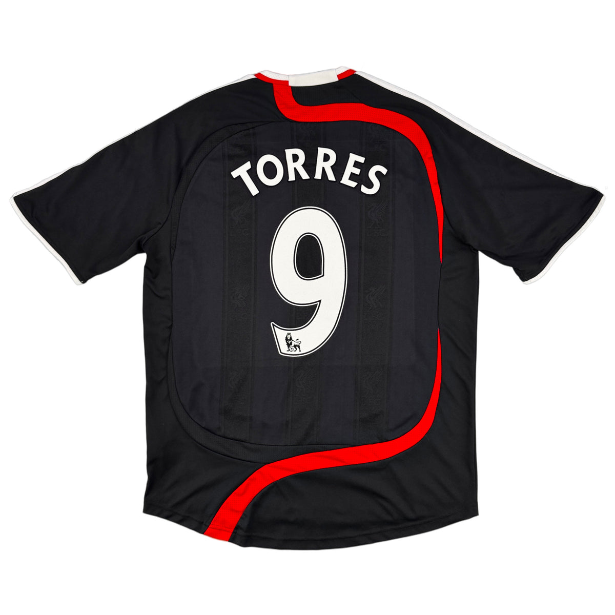2007-08 Liverpool Derde Shirt Torres - Oldschool Voetbalshirts