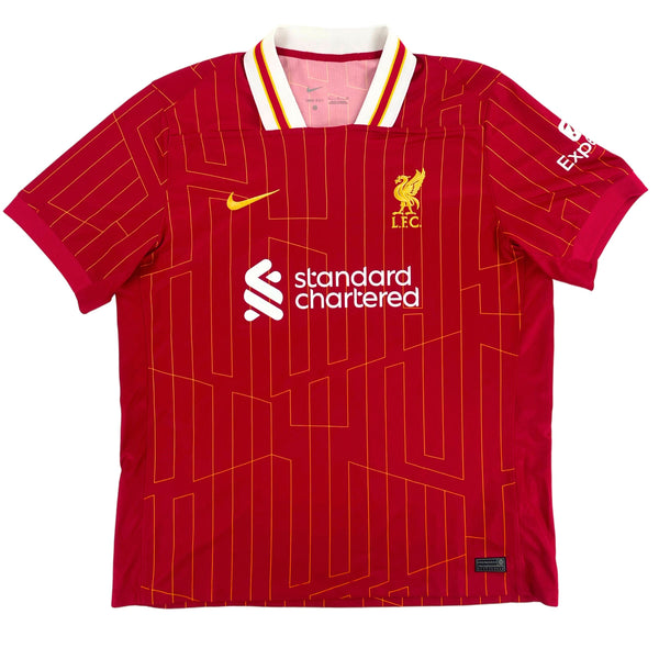 2024-25 Liverpool Thuis Shirt - 10/10 - (XL) - Oldschool Voetbalshirts