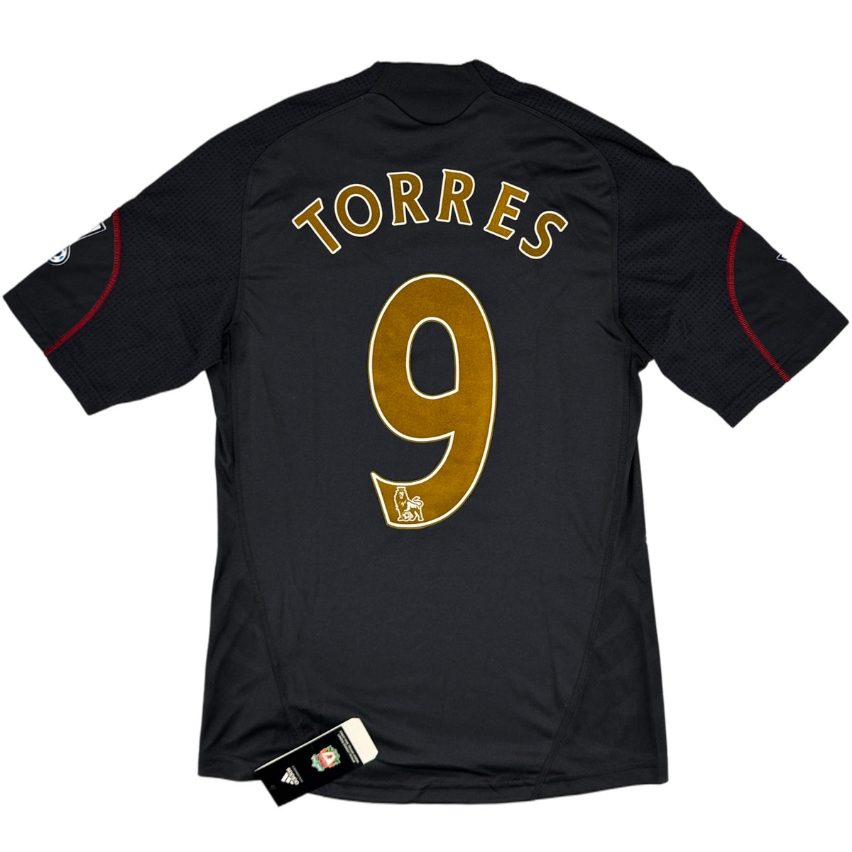 2009-10 Liverpool Pro Uit Shirt Torres