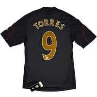 2009-10 Liverpool Pro Uit Shirt Torres