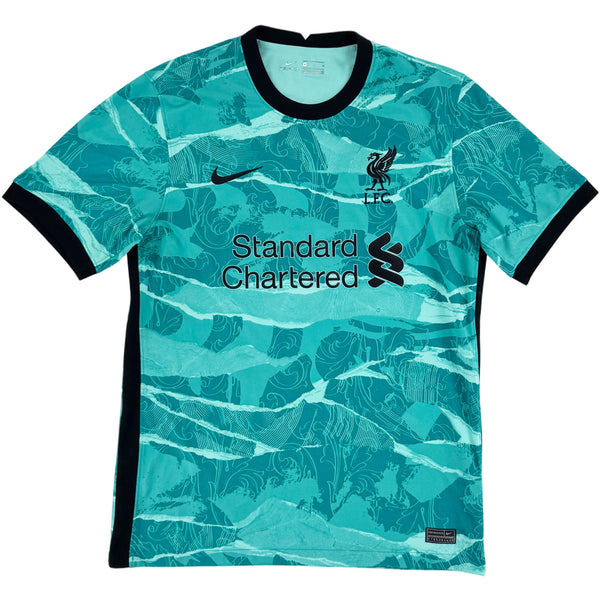 2020-21 Liverpool Uit Shirt Salah - 10/10 - (M) - Oldschool Voetbalshirts
