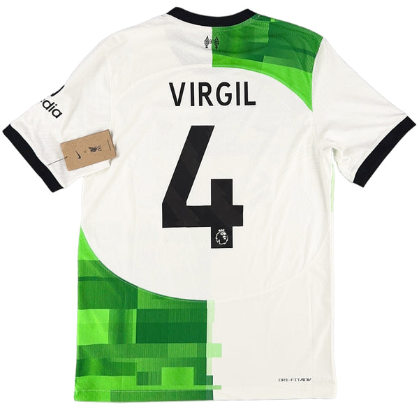 2023-24 Liverpool Pro Uit Shirt Van Dijk - Oldschool Voetbalshirts