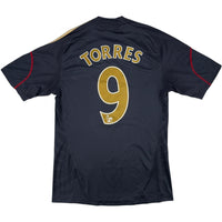 2009-10 Liverpool Uit Shirt Torres - Oldschool Voetbalshirts