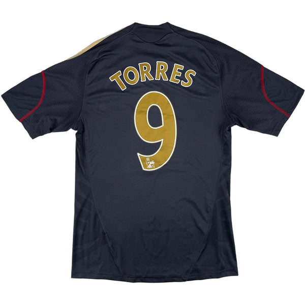 2009-10 Liverpool Uit Shirt Torres - Oldschool Voetbalshirts